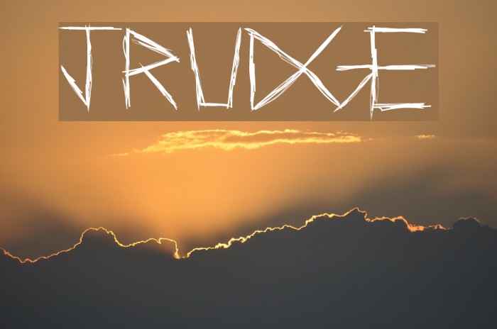 Jrudge Font examples