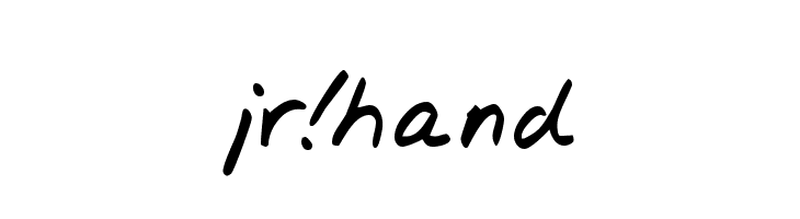 jr!hand Font