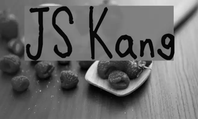 JS Kang Font examples