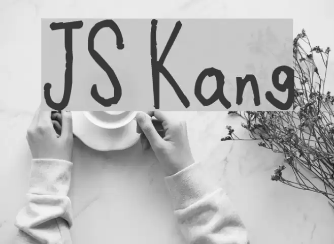 JS Kang Font examples