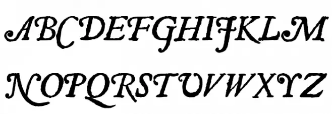 JSL Ancient Italic Schriftart Groß