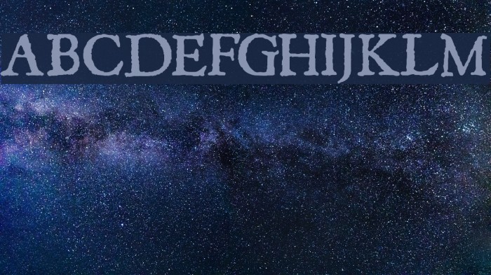 JSL Ancient Font examples