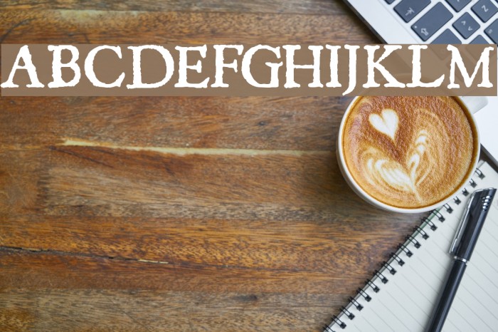 JSL Ancient Font examples