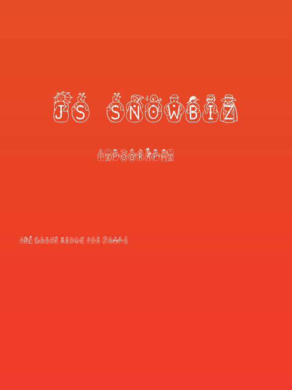 JS_Snowbiz Poster