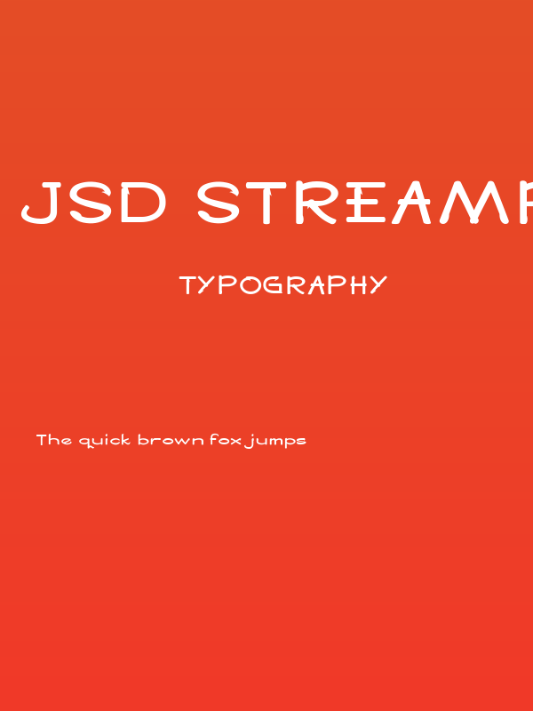 Jsd Streampoint Expanded Regular Poster