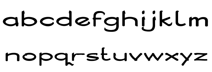 Jsd Streampoint Expanded Regular Font LOWERCASE
