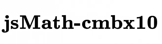 jsMath-cmbx10  baixar fontes gratis