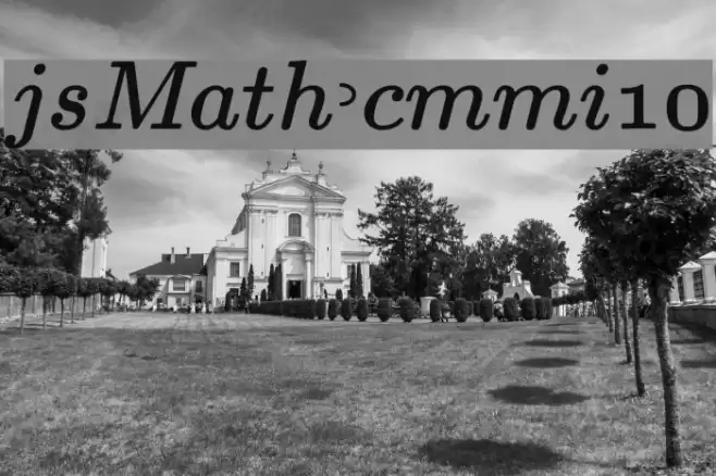 jsMath-cmmi10 Schriftart examples