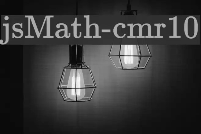 jsMath-cmr10 Шрифта examples