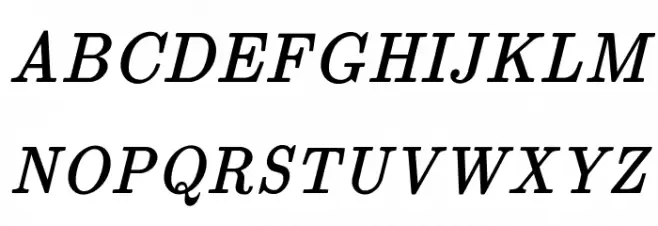 jsMath-cmti10 Schriftart Groß