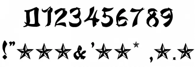 jsa lovechinese Font OTHER CHARS