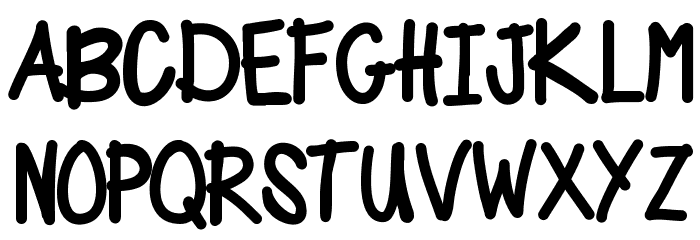 jsbdoublejointed Font UPPERCASE