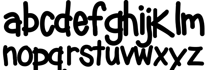 jsbdoublejointed Font LOWERCASE