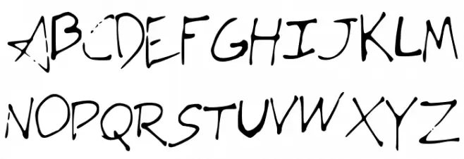 JTsVeryAmazingFont Fonte MAIÚSCULAS