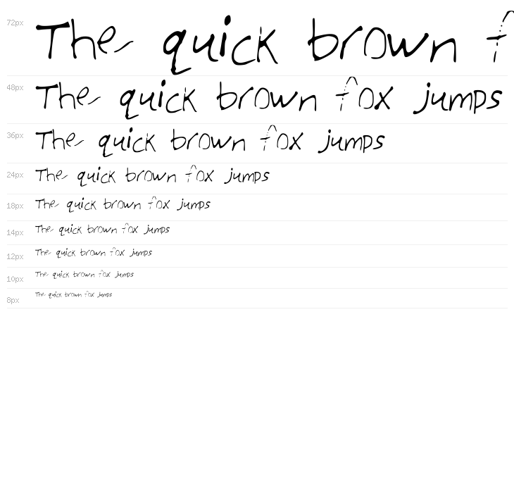 JTsVeryAmazingFont Waterfall