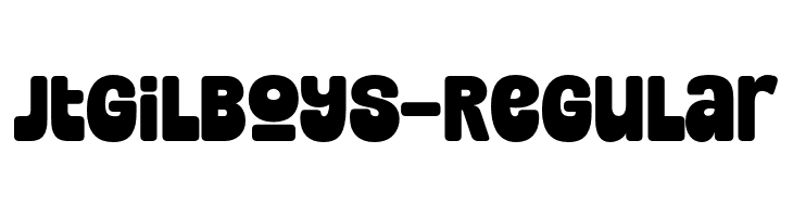 JtGilboys-Regular  Fuentes Gratis Descargar