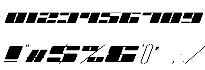 JUBY Rounded Black Italic Font OTHER CHARS