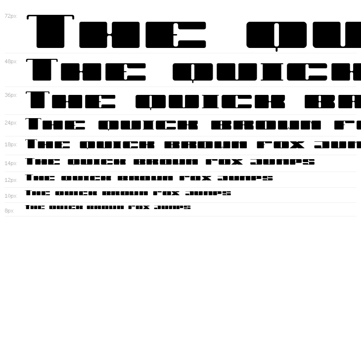 JUBY Rounded Black Waterfall