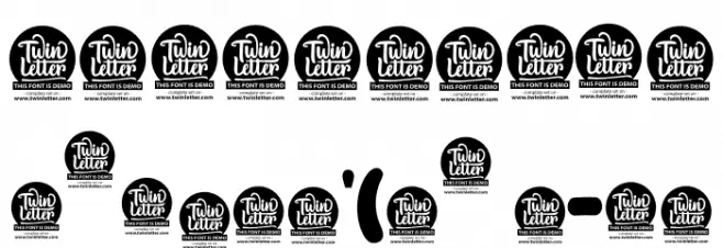 JUDGER Personal Use Font OTHER CHARS