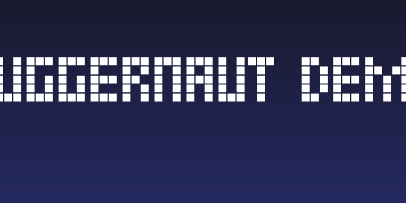 JUGGERNAUT demo Social Header
