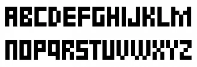 JUGGERNAUT s demo Font Litere mari