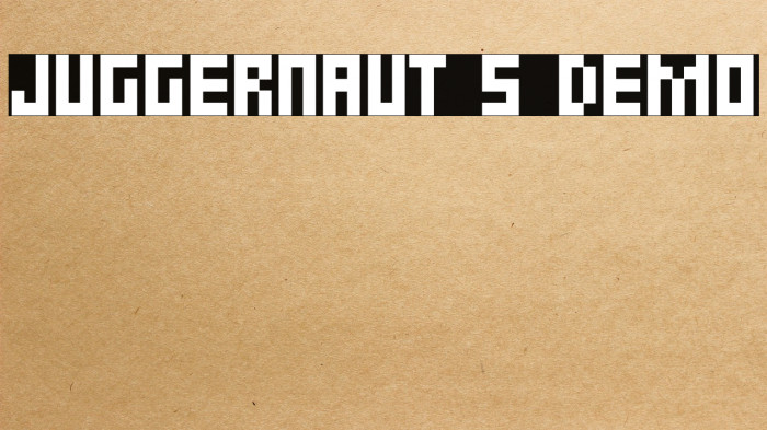 JUGGERNAUT s demo Example 1