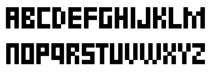 JUGGERNAUT s demo Font LOWERCASE