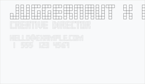 JUGGERNAUT x demo Business Card