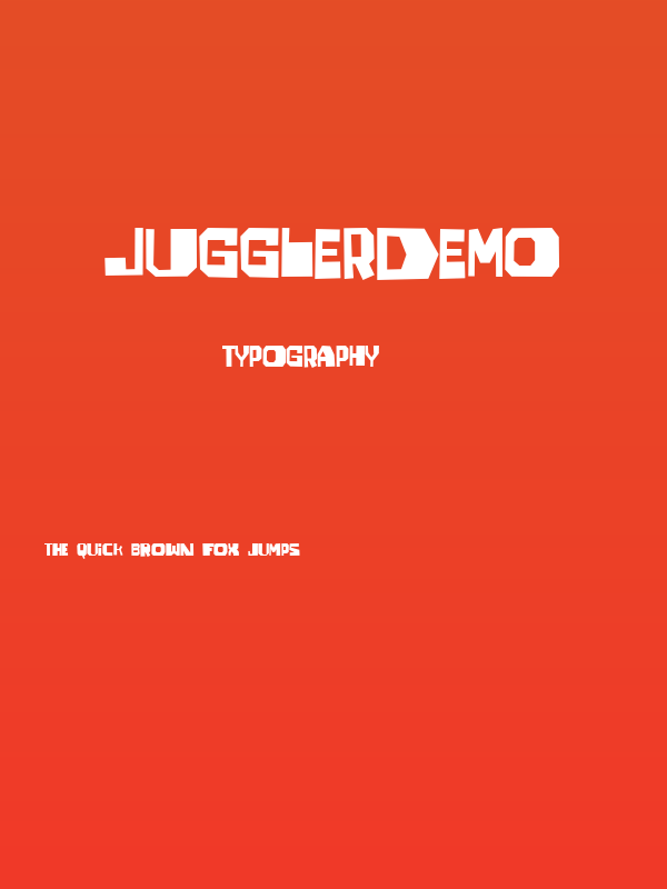 JUGGLERdemo Poster
