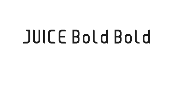 JUICE Bold Bold Logo