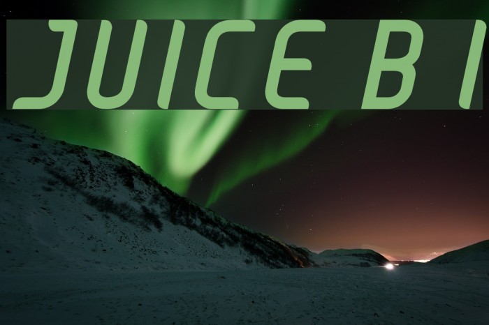 JUICE Bold Italic Font examples