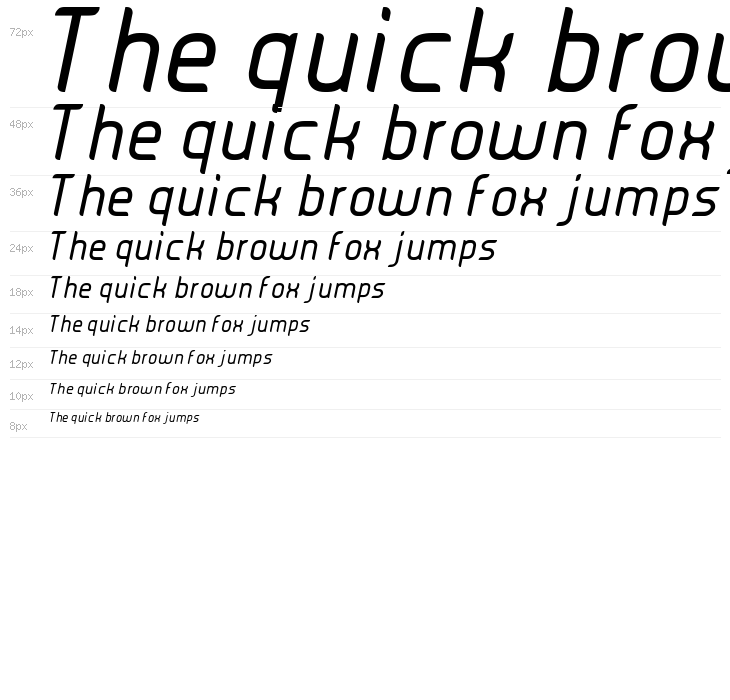 JUICE Italic Italic Waterfall