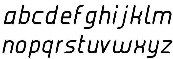 JUICE Italic Italic Font LOWERCASE