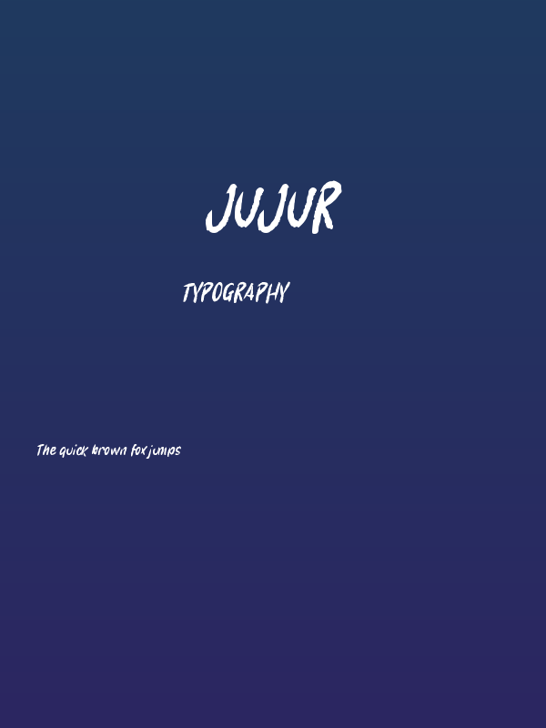 JUJUR Poster