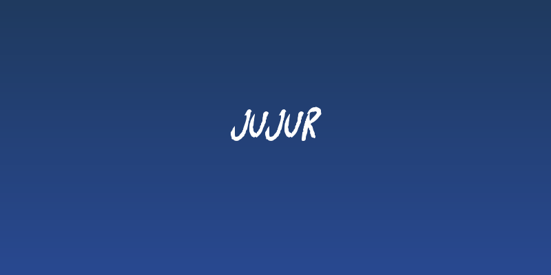 JUJUR Social Header