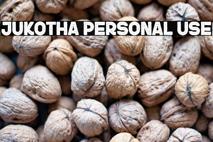 JUKOTHA Personal Use Example 2