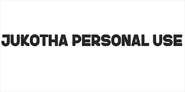 JUKOTHA Personal Use Logo