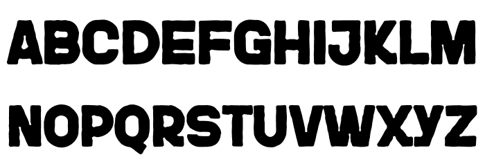 JUKOTHA Reg Personal Font LOWERCASE
