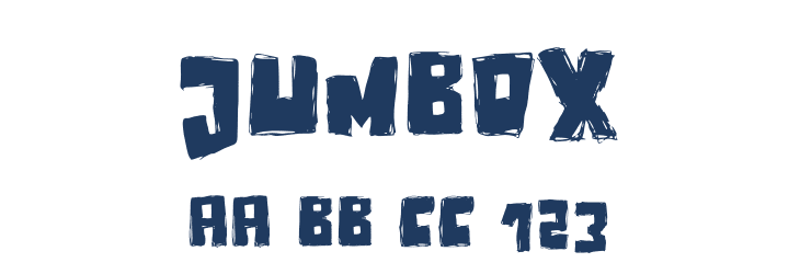 JUMBOX Font Preview