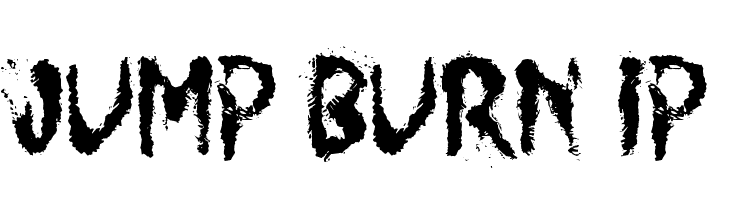 JUMP BURN IP  नि: शुल्क फ़ॉन्ट्स डाउनलोड