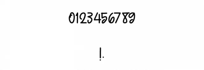 JUMPKiDS Font OTHER CHARS