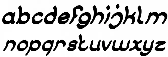 JUMPSTREET-Bold Font Litere mici