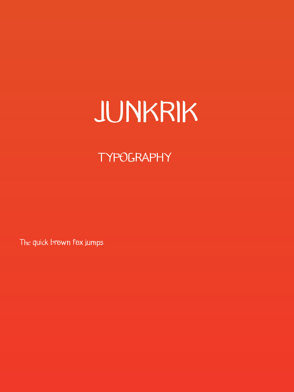 JUNKRIK Poster