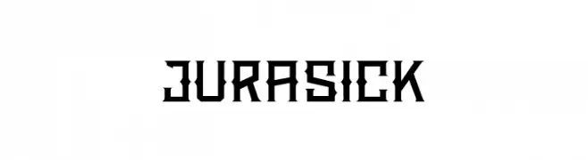 JURASICK  免费字体下载