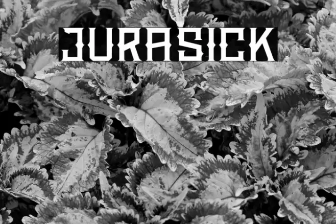 JURASICK خط examples