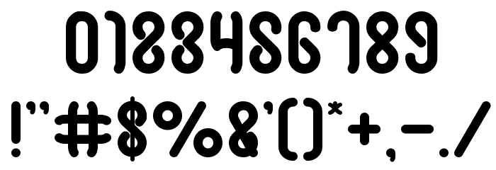 JUSSTA Font OTHER CHARS