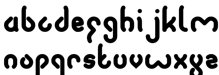 JUSSTA Font LOWERCASE