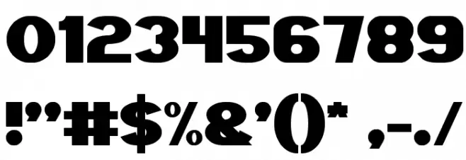 JUST DO GOOD Font OTHER CHARS