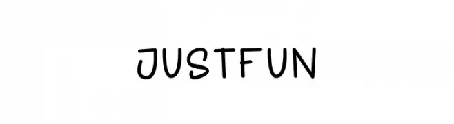 JUSTFUN  Frei Schriftart Herunterladen