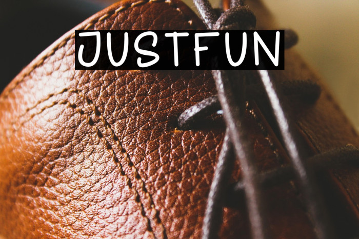JUSTFUN Example 1